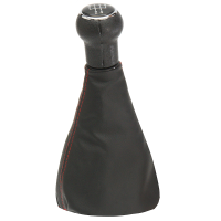 5 Speed Gear Shift Knob With Leather Boot For Vw Golf 3 Mk3 92 98/vento 92 98
