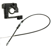 50 150Cc Motorcycle Thumb Lever Throttle Accelerator Holder+cable Assembly Quad Pit Bike