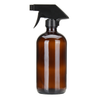 500Ml Amber Glass Spray Refillable Bottles