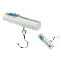 50Kg Lcd Hook Luggage Scale Digital Scale Retractable Measure Tape Suitcase Weight Measuring Tool