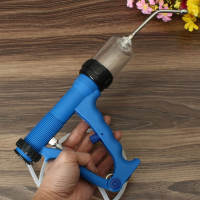 50Ml Stainless Steel Adjustable Continuous Drench Tool Vaccine Syringe