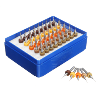 50Pcs 0.25 0.45Mm Tungsten Carbide Micro Pcb Drill Bits Set For Pcb Circuit Board