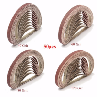 50Pcs 10x330mm Zirconia Sanding Belts 40/60/80/120 Grit Aluminium Oxide Abrasive Tools