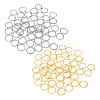 50Pcs 25mm Split Key Ring Keyring Keychain Metal Holder Without Chain DIY Craft