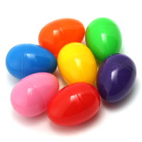 50Pcs 42mm Easter Eggs Plastic Party Event Decoration