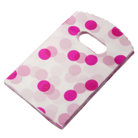 50Pcs Wholesale Pretty Pattern Plastic Jewelry Gift Bag Shopping Totes