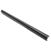50X152cm Diy 4d Black Glossy Carbon Fiber Vinyl Wrap Car Sticker Decal Sheet
