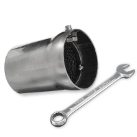 51Mm/2inch Universal Motorcycle Exhaust Pipe Can Silencer Muffler Baffle Removable