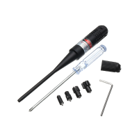 520Nm 5mw Red Dot Laser Bore Sighter 0.22 To 0.50 Caliber Sighting Positioning Device Set