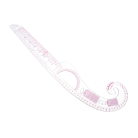 52Cm Plastic Clothing Measuring Ruler Curve Ruler Metric Sewing Ruler For Dressmaking Tailor