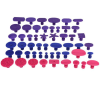 52Pcs Car Dent Repair Tools Dent Lifter Paintless Removal PDR Puller Glue Puller Tabs