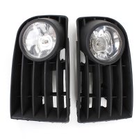 55W White H3 Fog Light Grill Kit For Vw Golf Mk5 Rabbit 06 09