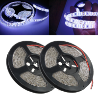 5M Super Bright Smd8520 600 Led Waterproof/non Waterproof White Flexible Light Tape Lamp Dc12v