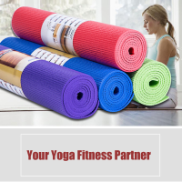 5Mm Thickness Pvc Yoga Pilate Non Slip Mat Fitness Exercise Weight Loss Pad