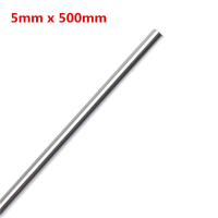 5Mm X 500mm Cylinder Liner Rail Linear Shaft Optical Axis