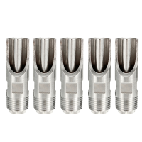 5Pcs 1/2 Inch Stainless Steel Pig Automatic Nipple Drinker Feeder Duck Billed Waterer