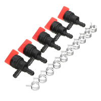 5Pcs 1/4inch Inline 90 Degree Fuel Cut Shut Off Valve For Tecumseh 35857 5841 1