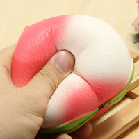 5Pcs 10cm Squishy Simulation Peach Slow Rising Squishy Fun Toys Decoration