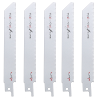 5Pcs 150mm Fast Cutting Metal Reciprocating Saw Blades High Carbon Steel R622bf