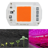 5Pcs 50w 220v Full Spectrum Led Cob Chip Grow Light For Plant