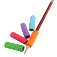 5Pcs Comfort Soft Foam Pen Pencil Handwriting Grips For Children School Pupil