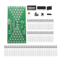 5Pcs Diy Electronic Hourglass Kit Interesting Learning Kit Mcu Led Lights Spare Parts