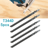5Pcs Hcs T Shank Saw Blades Wood Plastics Plywood Cutting Tools For Jigsaw
