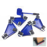 5Pcs Iron Furniture Transport Set Furniture Lifter & Furniture Slides Mover Rollers for Heavy Furniture & Appliance Lifting