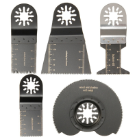 5Pcs Mix Saw Blades Oscillating Multitool For Parkside Workzone Einhell Challenge Aeg Multitool