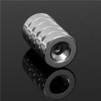 5Pcs N35 15x5mm Countersunk Ring Magnets With 5mm Hole Strong Round Rare Earth Neodymium Magnet