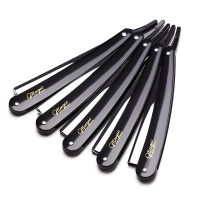 5Pcs Old Fashion Beard Shaving Hair Barber Straight Razor Eyebrow Trimmer Blade Shaver