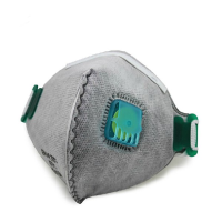 5Pcs Pm2.5 Anti Fog And Haze Antivirus Activated Carbon Mask