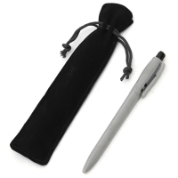 5Pcs Velvet Pen Pouch Holder Single Pen Case Pencil Rope Locking Soft Drawstring