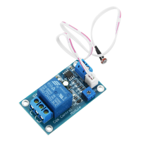 5Pcs Xd M131 Dc 12v Photosensitive Resistor Module Light Control Switch Photosensitive Relay Power Module With Probe Cable Automatic Control Brightness With Reverse Connection Protection Function