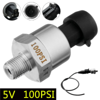 5V 100psi Pressure Transducer Sender For Oil Fuel Diesel Gas Water Air