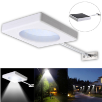 5W Led Solar Power Wall Light Waterproof Outdoor Street Garden Lamp