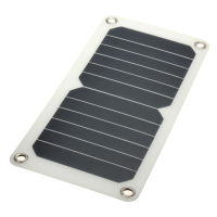 6.5W 5V Solar Panel USB Charger Semi flexible Portable Solar 30.3X15.3Cm