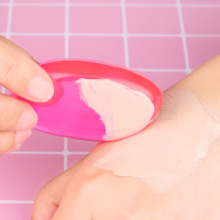 6 Colors Silicone Clear Jelly Makeup Puff Wet Foundation Face Bb Cream Blending Concealer Cosmetic