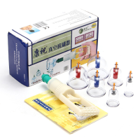 6 Cups Biomagnetic Chinese Vacuum Cupping Acupuncture Massage Magnetic Therapy