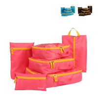 6 Pcs Classify Storage Bag Clothes Shoes Storage Bag Wash Bag Travel Bag
