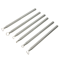 6 Pcs Sludge Pottery Clay Scraper Clay Sculpting Modelling Tools