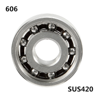606 6X17x6mm Ball Bearing 9 Beads Ss420 Bearing Nano Balls For Fidget Hand Spinner