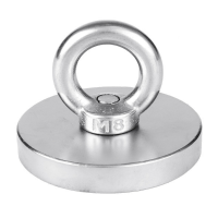 60Mm Neodymium Recovery Magnet with 304 Steel Ring