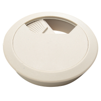 60Mm Plastic Computer Desk Grommet Table Cable Tidy Outlet Hole Cover