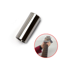 60Mm X 40mm Guitar Slide Large Chrome Steel String Slider Finger Tube