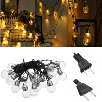 6M 20leds Ball Shaped Yellow Fairy String Light For Christmas Garden Party Ac110v Ac220v