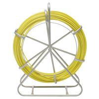 6Mm 100m Fish Tape Fiberglass Wire Cable Running Rod Duct Rodder Fishtape Puller