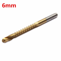 6Mm Hss Titanium Coated Drill Bit Wood Metal Plastic Cutting Saw Drill Bit