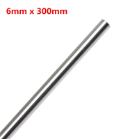 6Mm X 300mm Cylinder Liner Rail Linear Shaft Optical Axis