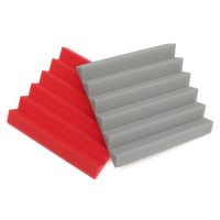 6Pcs 30x30x5cm Acoustic Wedge Soundproofing Studio Foam Tiles Using